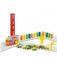AaSFJEG Room Toy Dominos Train Car Toy Dominoes for 3 1 2 Years Old