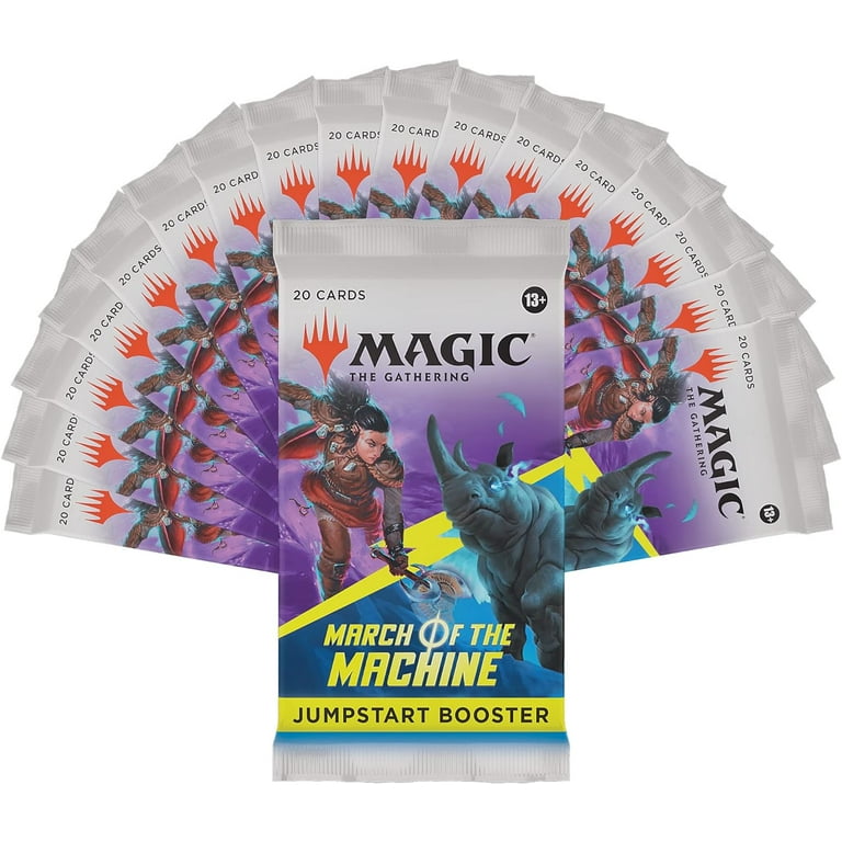 march of the machine jumpstart booster box Amazon.com: Magic: The Gathering March of the Machine Jumpstart Booster Box