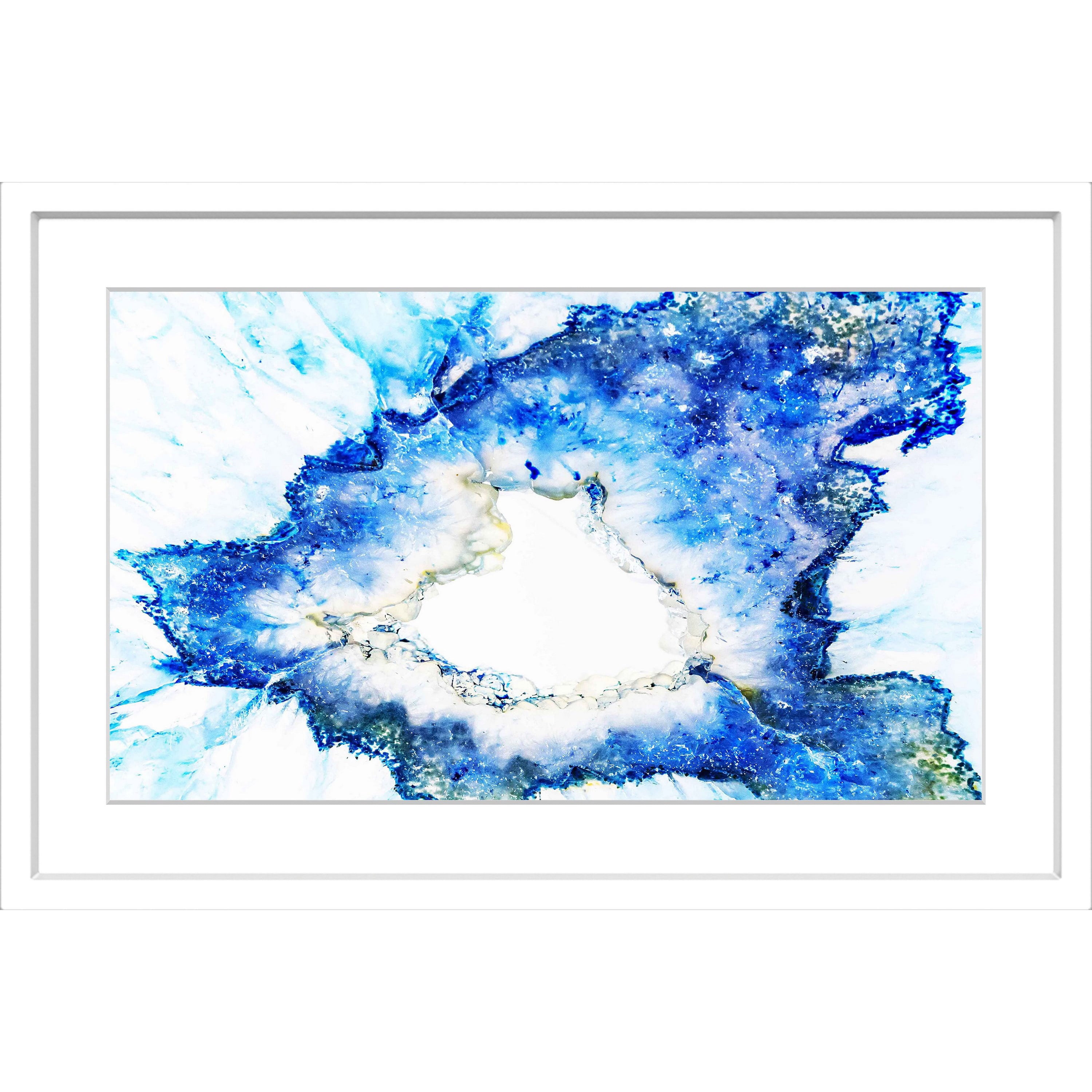 "Azure" Framed Painting Print