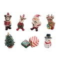 thumbnail image 1 of 7PCS Christmas Table Ornament Cute Animal Mini Table Decor Xmas Decoration, 1 of 10