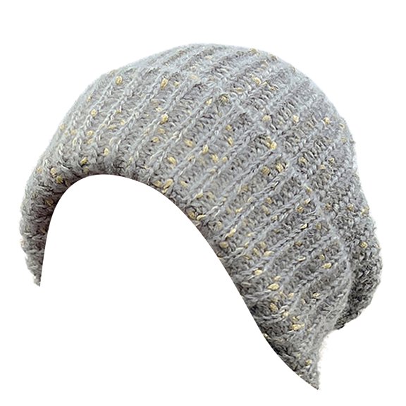 Knitted Cap Flexible Breathable Acrylic Fiber Ear Protection Warm Hat for Cold Weather