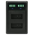 thumbnail image 1 of Camera Micro/TypeC Dual Port Camera Double Display Dual Dock Charger for ENEL20 Battery, 1 of 7