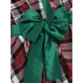 thumbnail image 6 of Bagilaanoe Little Girl Dress Long Sleeve A-line Princess Dresses 1T 2T 3T 4T 5T 6T 7T Kids Ruffle Tulle Hem Plaid Dress, 6 of 8