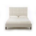 thumbnail image 3 of Premier Hope Queen Upholstered Platform Bed, Taupe, 3 of 12