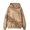 Khaki, variant on GobdXE Solid Girls Raglan Long Sleeve Hoodie Pullover Kids Dual Patch Pocket Hooded Sweatshirt Loose Casual Daily Fashion Top