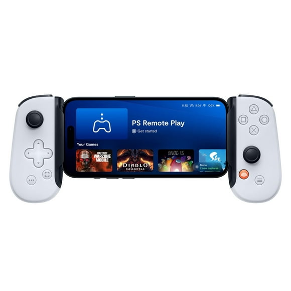 Backbone One - PlayStation Edition Mobile Gaming Controller for Android - Turn Your phone into a Gaming Console - Play PlayStation, Steam, COD Mobile, Diablo Immortal, Minecraft & More - GEN 1