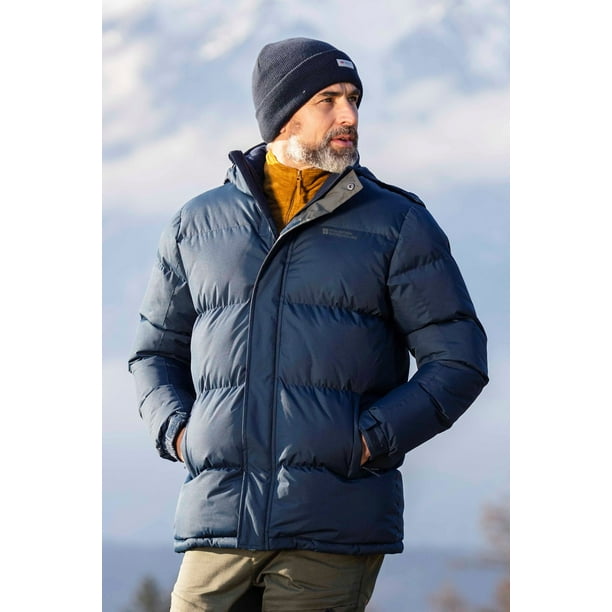 Mountain Warehouse Mens Padded Jacket Puffer Water Resistant Winter