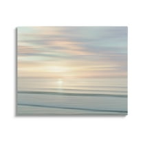 Stupell Industries Sun on Ocean Reflection Nature Photography Gallery Wrapped Canvas Print Wall Art, 30 x 24