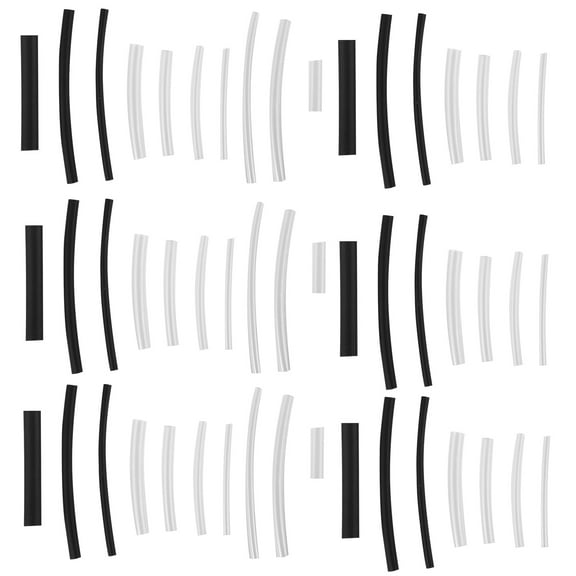 LABSERRON 78pcs Replacement Shoelace Tips Kit Heat Shrink Shoe Lace Tips For Quick Easy Repair Reliable And Save