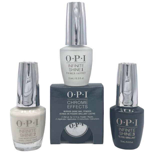 OPI Infinite Shine Tin Man Can Funny Bunny 4pc Lacquer Set "Glazed