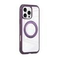 thumbnail image 6 of Dteck Magnetic Case for iPhone 16 Pro,Shockproof Silicone + PC Clear Case Compatible with Mag Safe Ring Holder Kickstand Anti-Yellowing Cover,Darkpurple, 6 of 7
