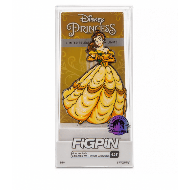 Disney Pin Backs - Princess Shapes