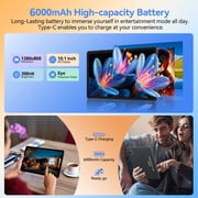 Android 16 Tablet,10 Inch Tablet,12GB RAM 64GB ROM,MTK6769 Octa-Core,5G WiFi,Face Unclocked,21MP Camera,BT 5.0,GPS Tableta,6000mAh,Electronics Tablets with Keyboard Mouse Stylus
