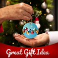 thumbnail image 3 of Colorful Baubles Ornament - Festive Hanging Holiday Decor - Shiny Christmas Tree Ornaments - Christmas Balls Ceramic Ornament - 3 Inch Christmas Tree Round Ornament - Xmas Holiday Decor ORNW0238, 3 of 5