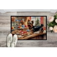 thumbnail image 5 of Carolines Treasures DAC3894MAT 18 x 27 in.  Yorkshire Terrier Yorkie Christmas Cookies Doormat, 5 of 6