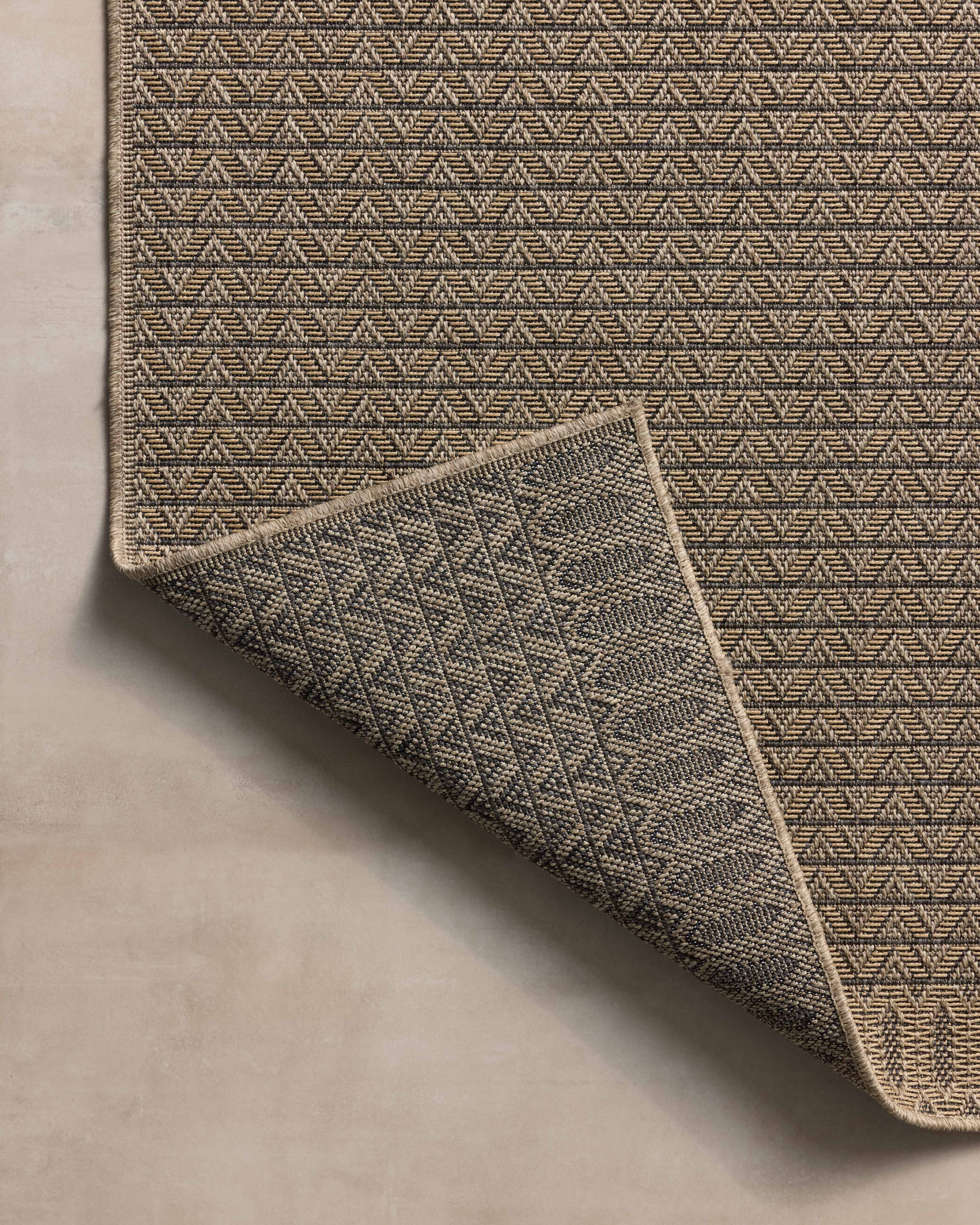 Chris Loves Julia x Loloi Providence Natural / Graphite 6'-3" x 9'-2" Area Rug