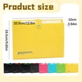 thumbnail image 3 of 1 Pack Accordion File Organizer with Pockets, 5 Pockets Expandable File Folder, Portable Expandable Folders with Elastic Buckles, Closure for Home School&Office Paper Bill Receip(Green), 3 of 6