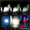 thumbnail image 3 of SKYFIRE Dual-Light Source Flashlight with Side Light, 7500mAh Power Bank Function, Type-C Charging, Zoomable, Digital Display, 6-Level Dimming, Outdoor Emergency Warning Light, 3 of 7