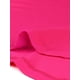 thumbnail image 5 of INSPIRAR CHIC Blusas de Mujer Cuello Redondo Manga 3/4 Decoración de Botones Dobladillo Irregular Estilo Casual 3XL Rosa Fucsia, 5 of 6
