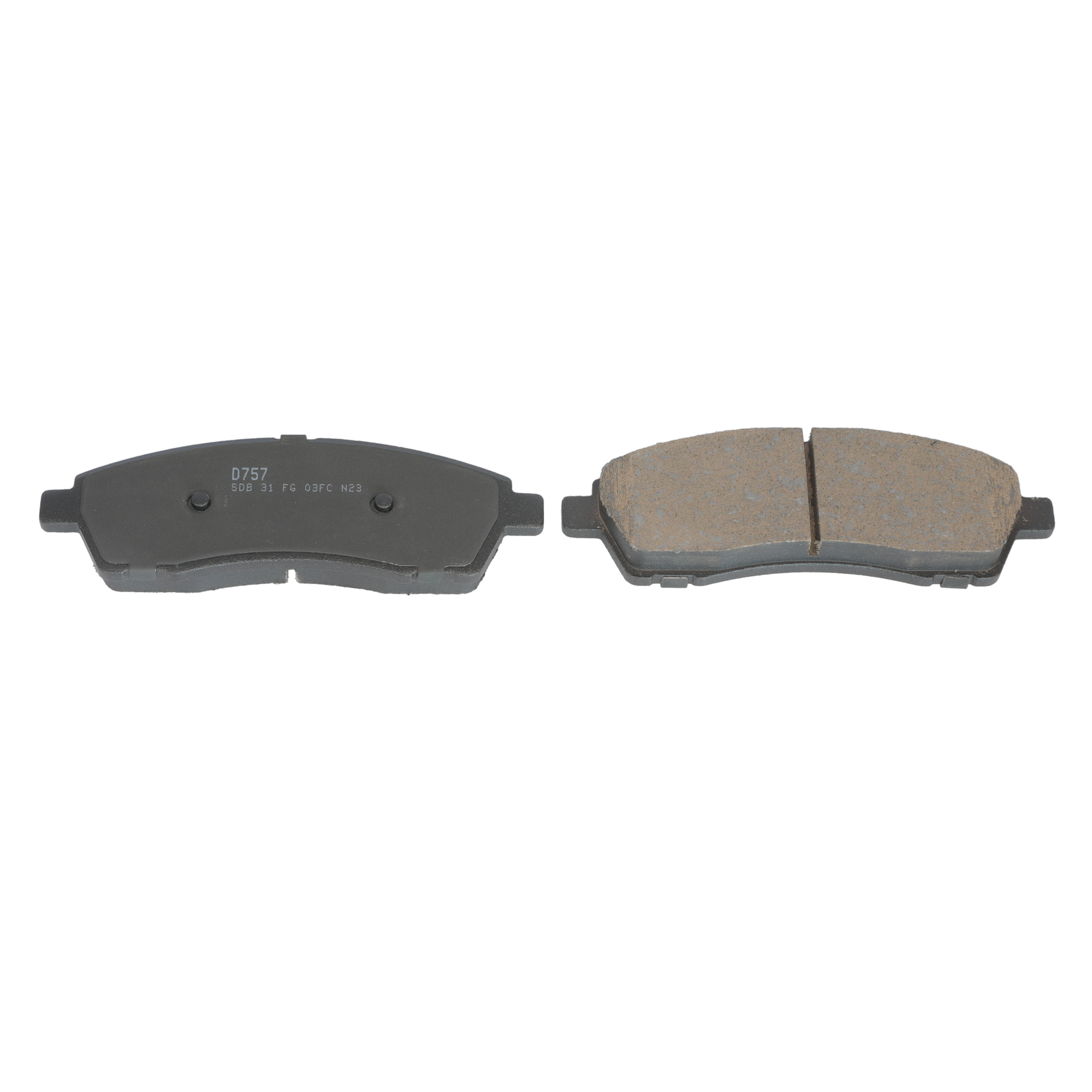 Winstop Brake Pad Set, Rear WS.0757.0.C, Ford F-250 Super Duty 2004-1999