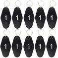 thumbnail image 1 of 10 Pcs Key Tags Vintage Motel Keychain Fade-resistant Smooth Surface Long-lasting DIY Crafts Ornament, 1 of 10