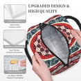 thumbnail image 3 of Balery Round Design Bolsa de Almuerzo para Mujeres, Caja de Almuerzo, Bolsa de Almuerzo Pequeña Impermeable, Tote de Almuerzo Reutilizable con Gran Capacidad, 3 of 6