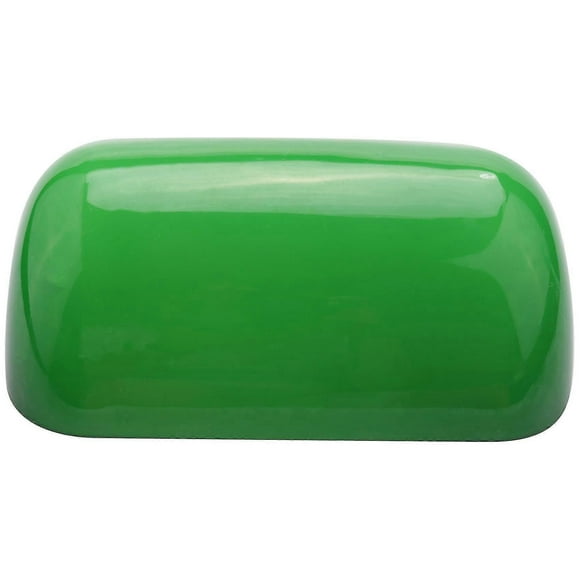 Green Glass Banker Lamp Cover/bankers Lamp Glass Shade Lampshade