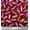 Brick Red, variant on Soimoi Red Cotton Duck Fabric Brush Stroke Abstract Print Fabric by the Yard 42 Inch Wide