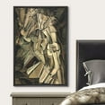 thumbnail image 3 of Asdg12sNude Descending a Staircase No. 2 by Marcel Duchamp Framed Canvas Print Wall Art Famous Painting Reproduction Black, 3 of 5