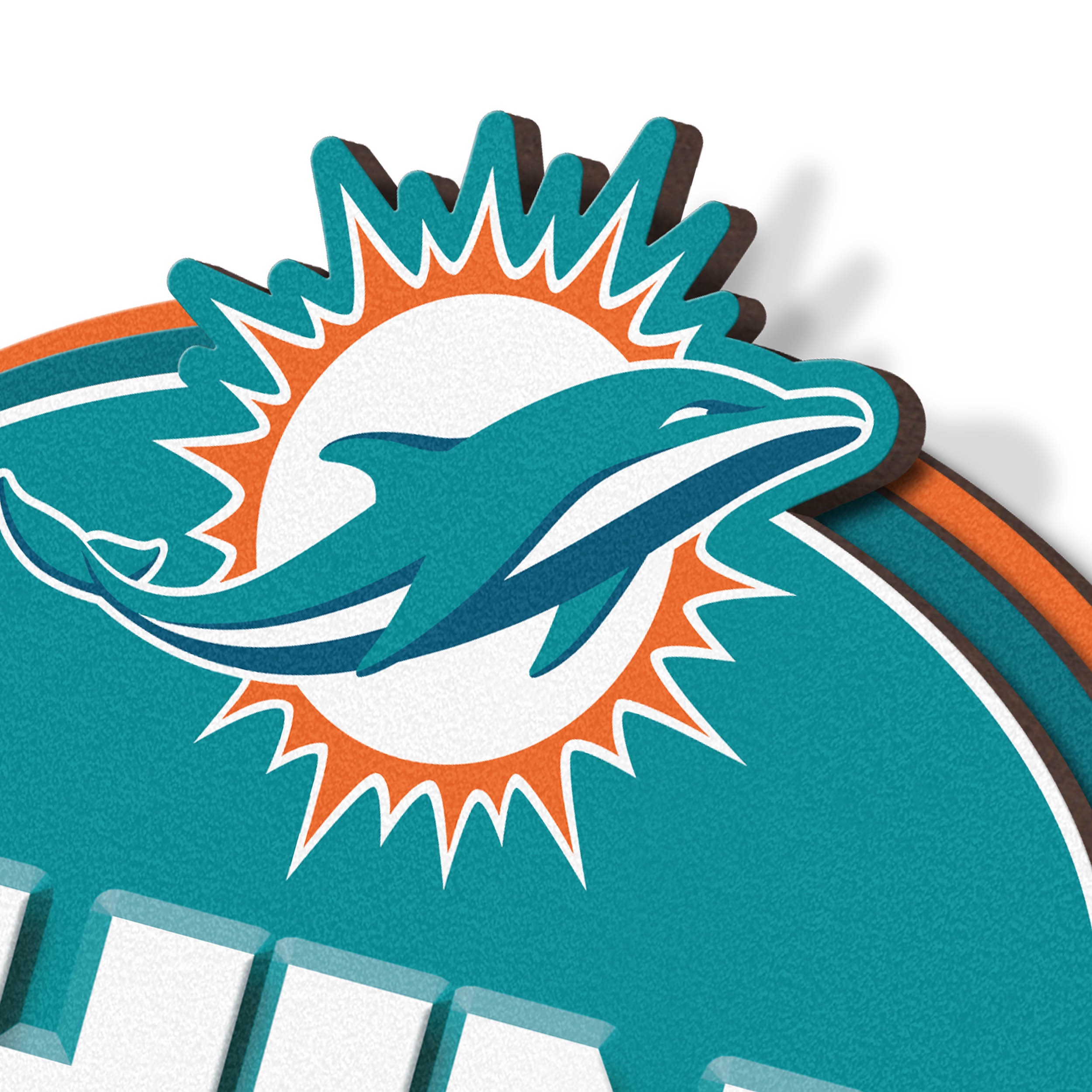 YouTheFan NFL Miami Dolphins Street Sign