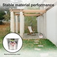 thumbnail image 4 of UPOUART Emergency Sand Bucket Handle Silver Metal Practical Design 1Pack, 4 of 8
