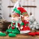 thumbnail image 3 of (Juego de 2) Juguetes de peluche navideños rellenos de duende directo - Personajes de peluche navideños para niños y niñas de 12 "- Decoraciones divertidas y juguetes para niños brillar  Electrónica, 3 of 5