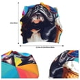 thumbnail image 2 of Gaeub Rainbow Bulldog Sunglasses Knit Cuffed Beanie Top Level Beanie Men Women Winter Knit Caps Soft Ski Hat, 2 of 7