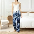 thumbnail image 5 of Uemuo Blueberry Pattern Women's Wide Leg Palazzo Lounge Pants with Pockets Light Weight Loose Comfy Casual Pajama Pants-XX-Large, 5 of 9