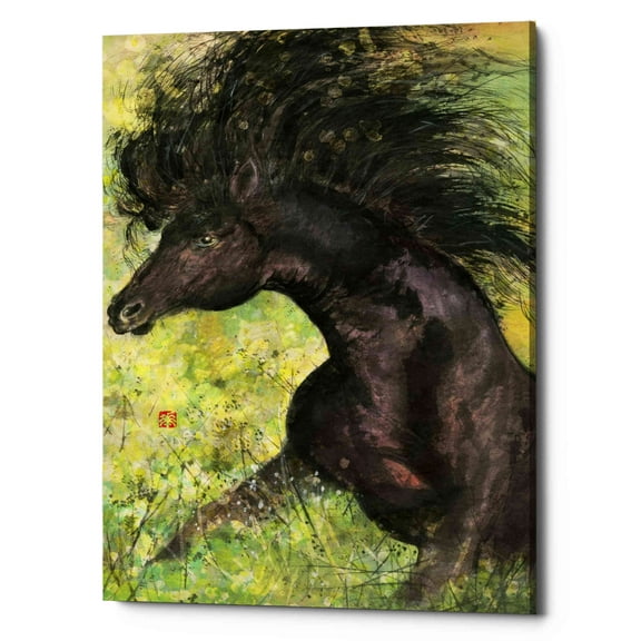 Epic Graffiti 'Spirit' by River Han, Canvas Wall Art, 40"x54"