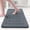 Dark Grey, variant on Buganda Memory Foam Bathroom Rug, Soft and Absorbent Bath Mat, Comfortable Bath Rug Carpet for Bathroom Floor Dark Grey 30x20