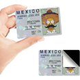 thumbnail image 2 of CHL-Novelty Mexican ID Card Design Credit Card Vinyl Skin Decal, Holographic Finish, 2 of 3