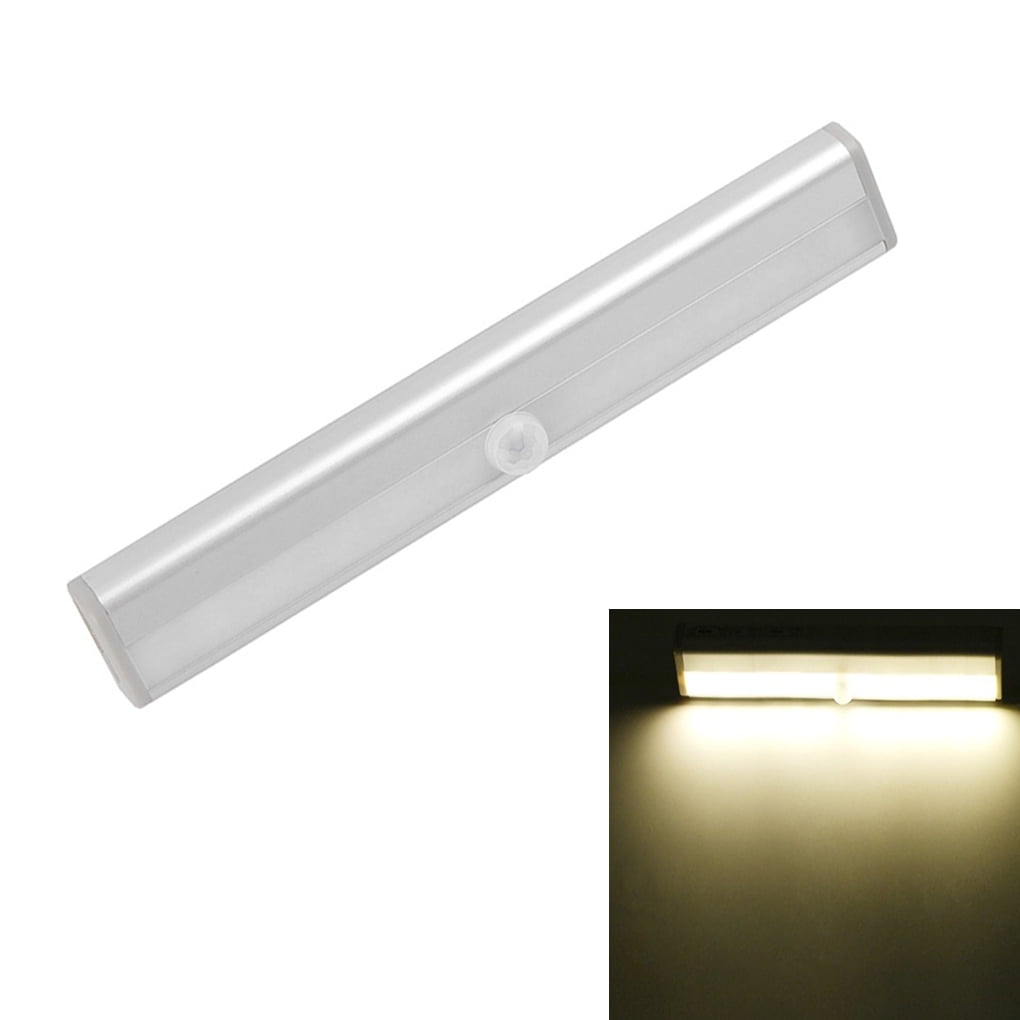 6/10 LED Human Body Induction Cabinet Lighting Lamp Motion Closet Night Light 