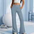 thumbnail image 5 of Wide Leg Yoga Pants For Women Running Pants Women Wide Leg Pants Woman Stretchy Pants For Women Flowy Pants For Women Lightweight Summer Pants Women Wide Leg Stretch Pants Slacks For Women, 5 of 6