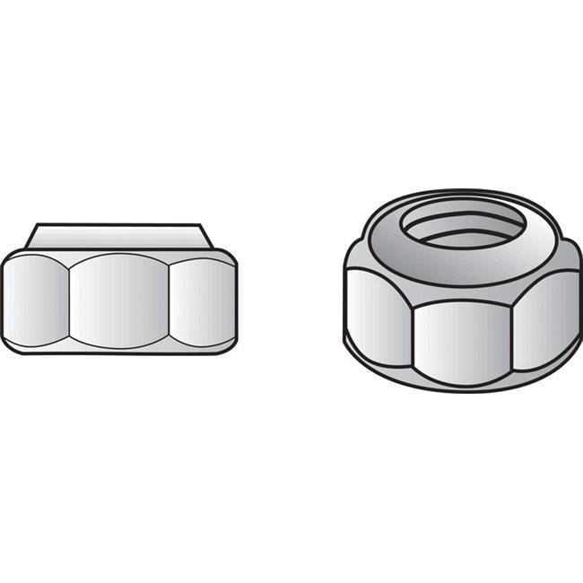 The Fastener Center 10-24 Ss Nylon Lock Nut 829716