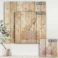 thumbnail image 3 of Designart 'Glam Shoes and Fashion II' Posh & Luxe Print on Natural Pine Wood, 3 of 3