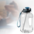 thumbnail image 3 of Botella de agua reutilizable con tapa de Jarra de agua con tiempos de bebida motivacional a prueba de fugas para en bicicleta, Gris 2.5L Sunnimix Botellas Deportivas, 3 of 7