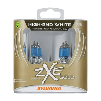 Sylvania 9006 SilverStar zXe Halogen Headlight Bulb, Pack of 2