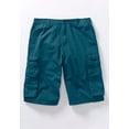 thumbnail image 2 of Boulder Creek By Kingsize Men's Big & Tall  12" Side-Elastic Stacked Cargo Pocket Shorts, 2 of 4