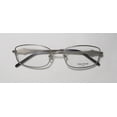thumbnail image 2 of NEW VERA WANG LUXE PLACIDA WOMENS/LADIES RECTANGULAR FULL-RIM TITANIUM SILVER FRAME DEMO LENSES 51-16-130 EYEGLASSES/EYEWEAR, 2 of 9