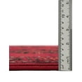 thumbnail image 5 of Unique Loom Tekke Collection Area Rug - Khabour (2' 7" x 10' Runner Red/Black), 5 of 7