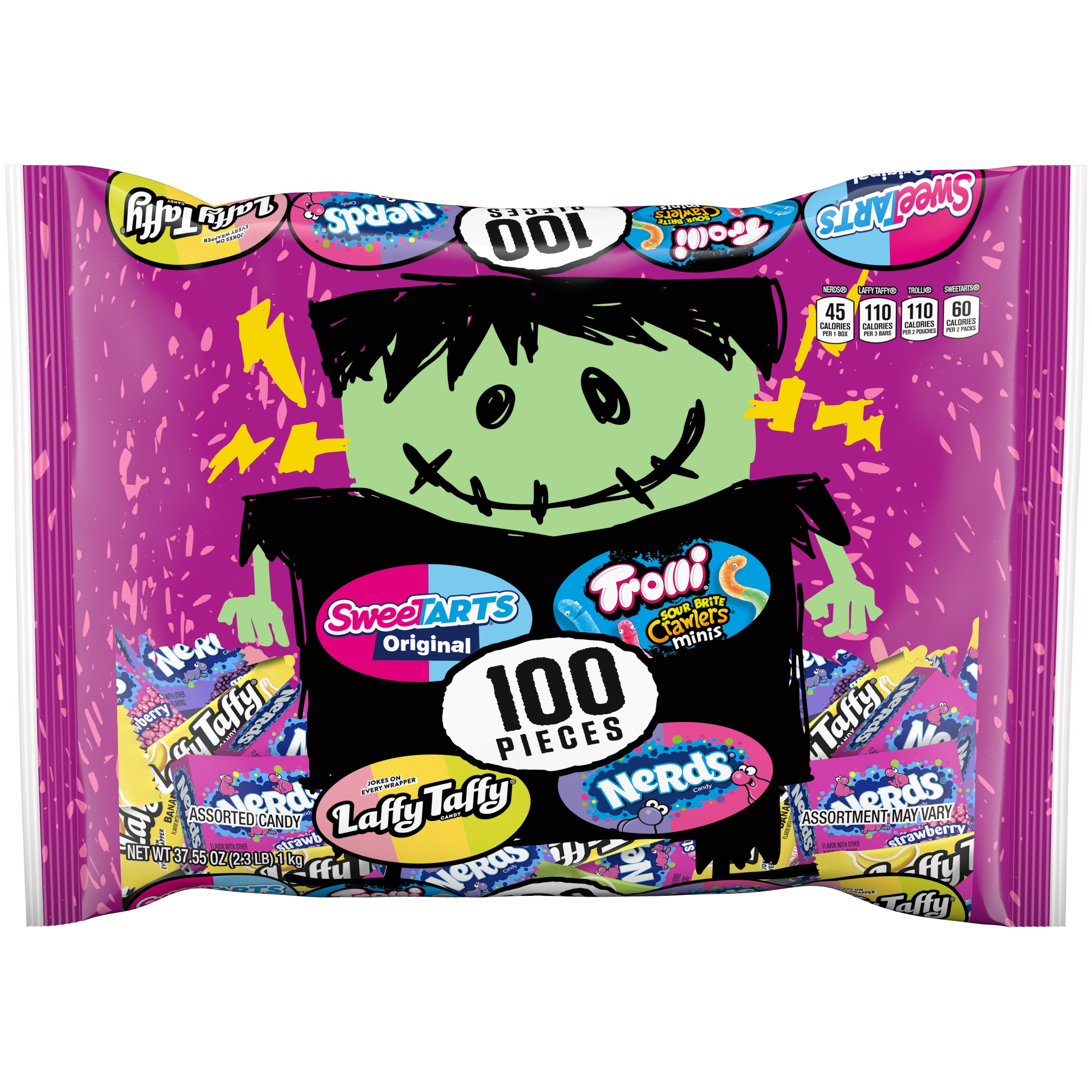 Franken Favorites Halloween Candy Assorted Variety, 100ct