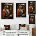 thumbnail image 4 of Designart "Rogues in Regalia Pirate Portraits I" Pirate Floater Framed Canvas Art Print, 4 of 7