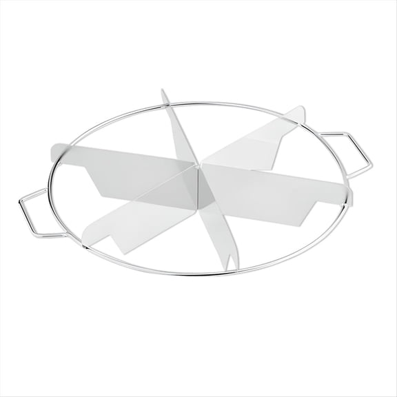 Stainless Steel Pie Cutter 6- Creates Beautifully Uniform Slices of