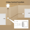 thumbnail image 2 of Graffiti Intelligent ZigBee Dimmer On/Off Dark Box Smart Switch APP Remote Dimming Multifunction Module, 2 of 7